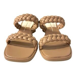 Dolce Vita Paily Braided Sandals – Size 10 – Nude Tan